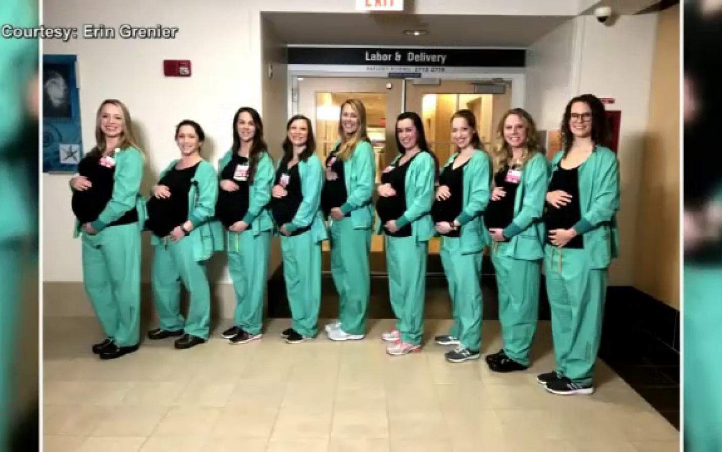 Nouă asistente dintr-o secție au rămas gravide în același timp. Explicația șefului