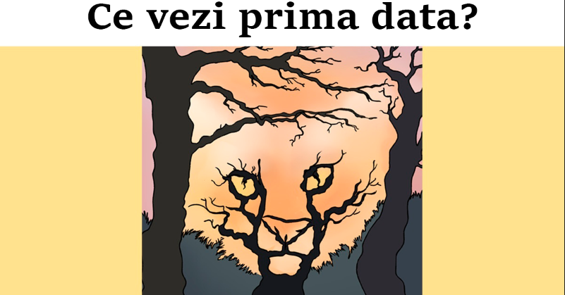 Primul lucru pe care il vedeti poate dezvălui ce aveti pe suflet!