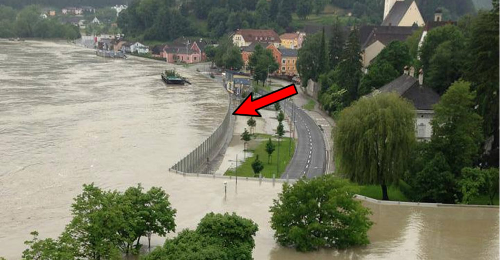 Metoda eficientă pusă în aplicare in Austria, pentru a scăpa de inundatii!