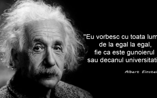 Albert Einstein, despre 15 lectii de viata pentru fiecare suflet