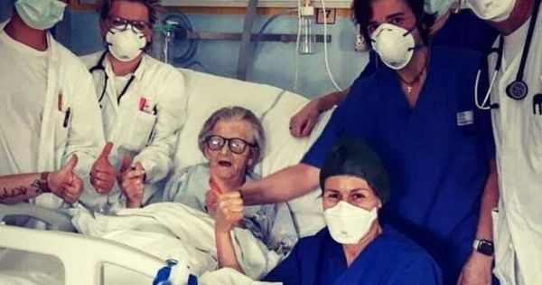 Cel mai vârstnic pacient din Italia care s-a vindecat de COVID-19