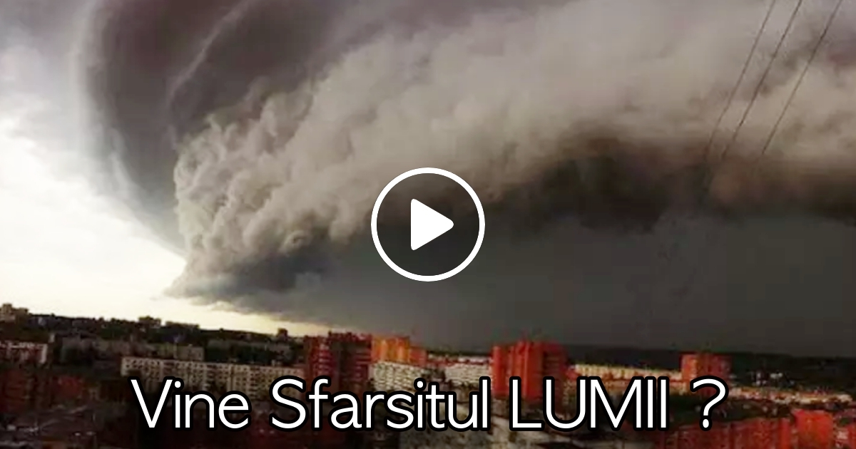 IMAGINI APOCALIPTICE ! Uragan devastator la Moscova. Cu Dumnezeu nu te pui - VIDEO