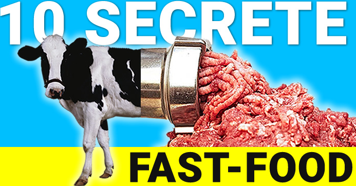 10 secrete pe care restaurantele fast-food nu vor să le știi