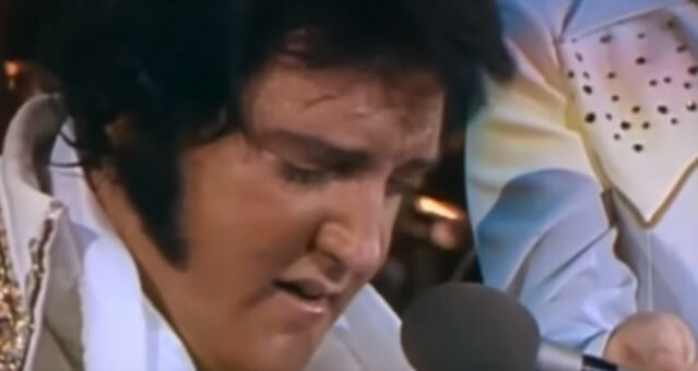 Cu numai 6 săptămâni înainte de a trece în nefiinţă, Elvis a susţinut spectacolul vieţii sale
