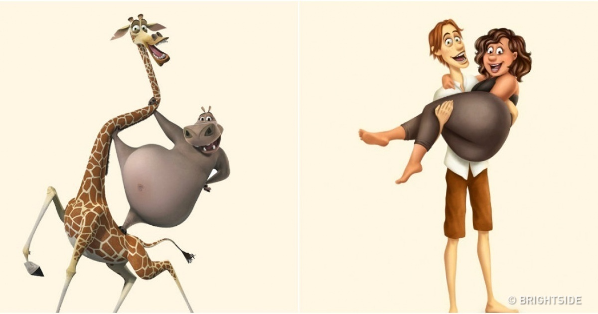 Cum ar arata animalele din filmele animate dacă ar fi oameni